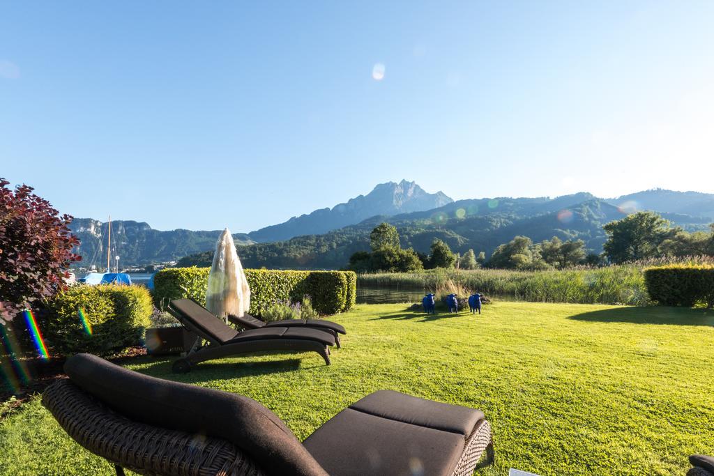 Seehotel Sternen Horw Exteriör bild