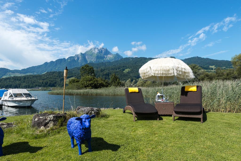 Seehotel Sternen Horw Exteriör bild